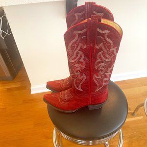 Red Cowboy Boots